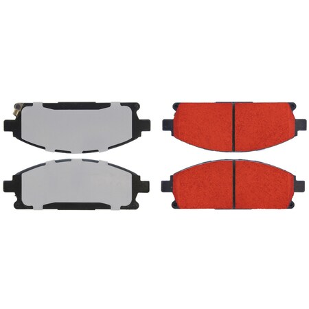 Centric Parts Pq Pro Disc Brake Pads, 500.06911 500.06911